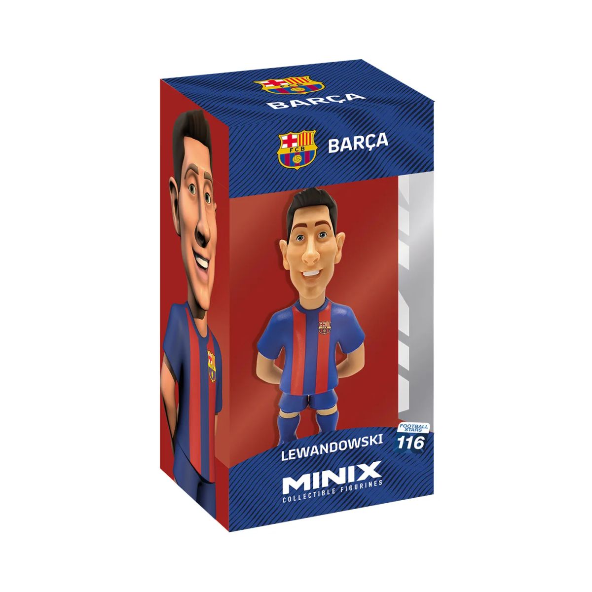 MINIX - Minix Figura Coleccionable Futbolista Robert Lewandowski