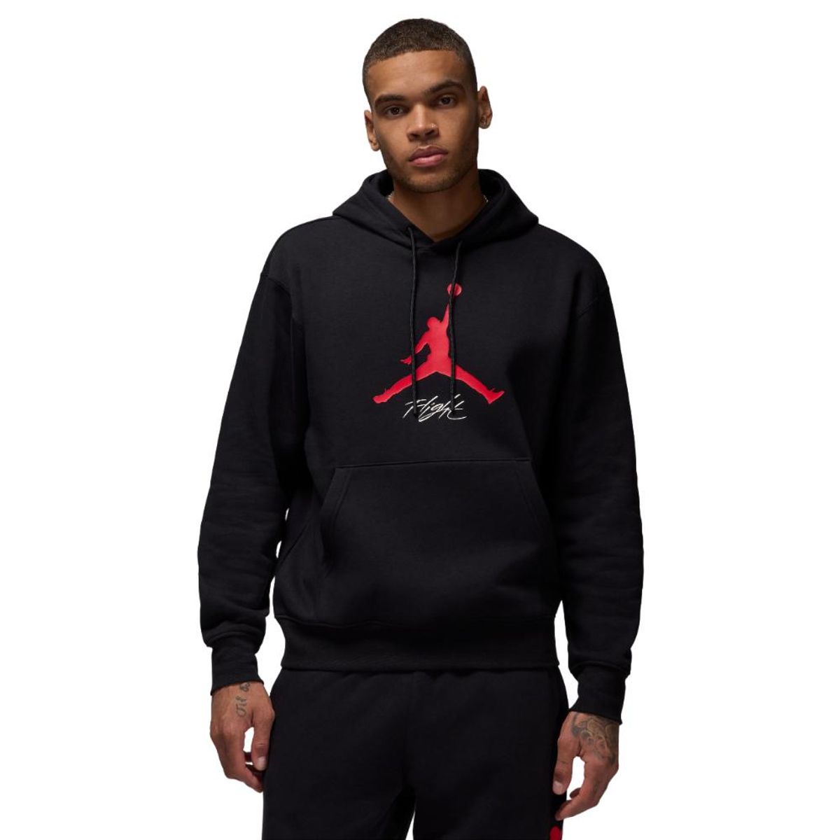 NIKE - Hoodie Jordan Brand Ess Fleece Baseline-Negro