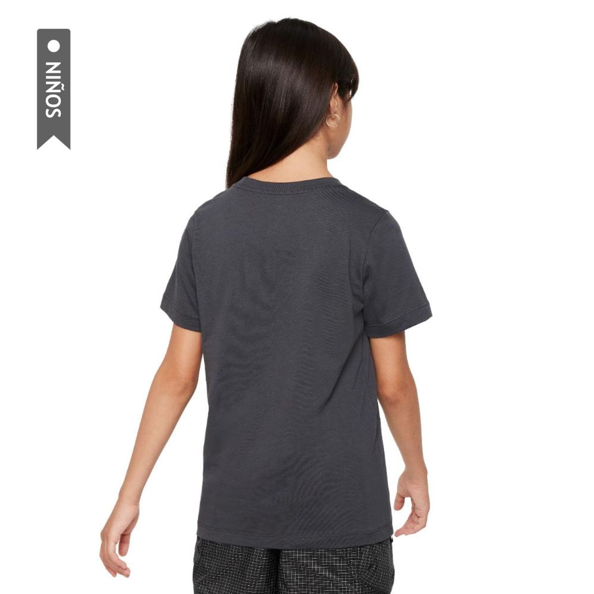 NIKE - Camiseta Nike Sportswear Niño-Negro