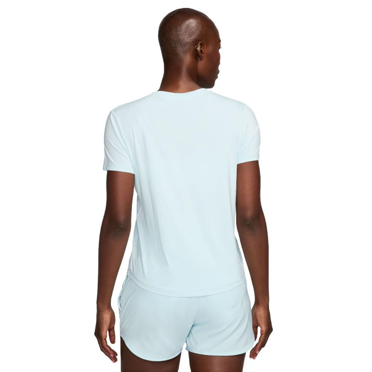 NIKE - Camiseta Nike Uno Clásico Mujer-Celeste
