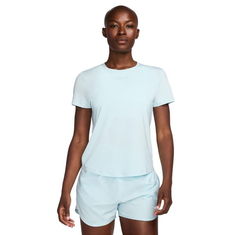 NIKE - Camiseta Nike Uno Clásico Mujer-Celeste