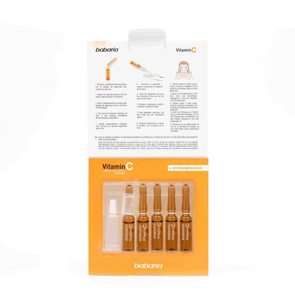 BABARIA - Ampolleta Babaria Vitamina C X 2ml X 5Und