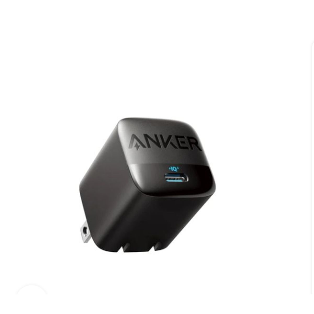 ANKER - Cargador Plegable Enchufe Anker 313- 30W Negro