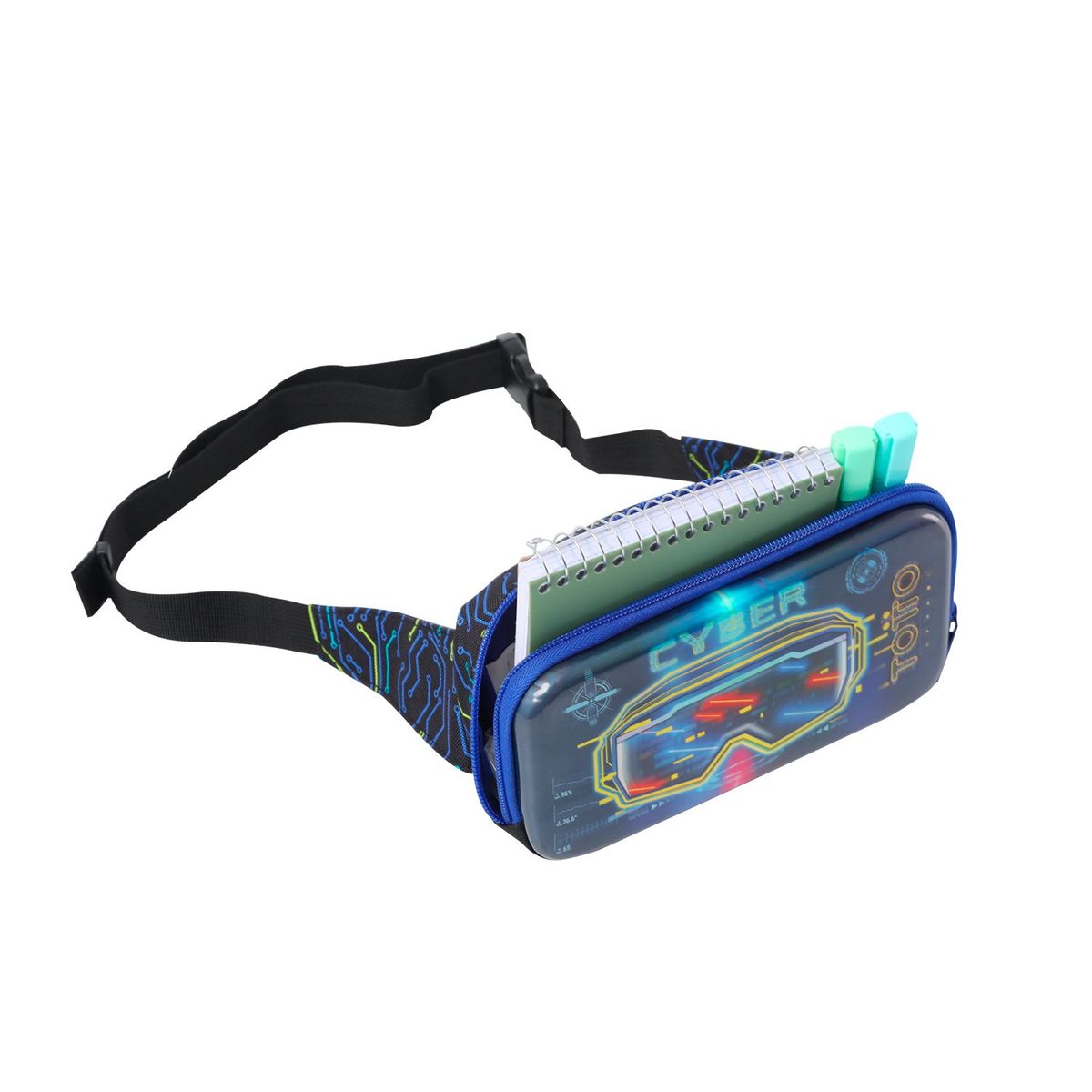 TOTTO - Canguro Para Niño Mettaverse negro