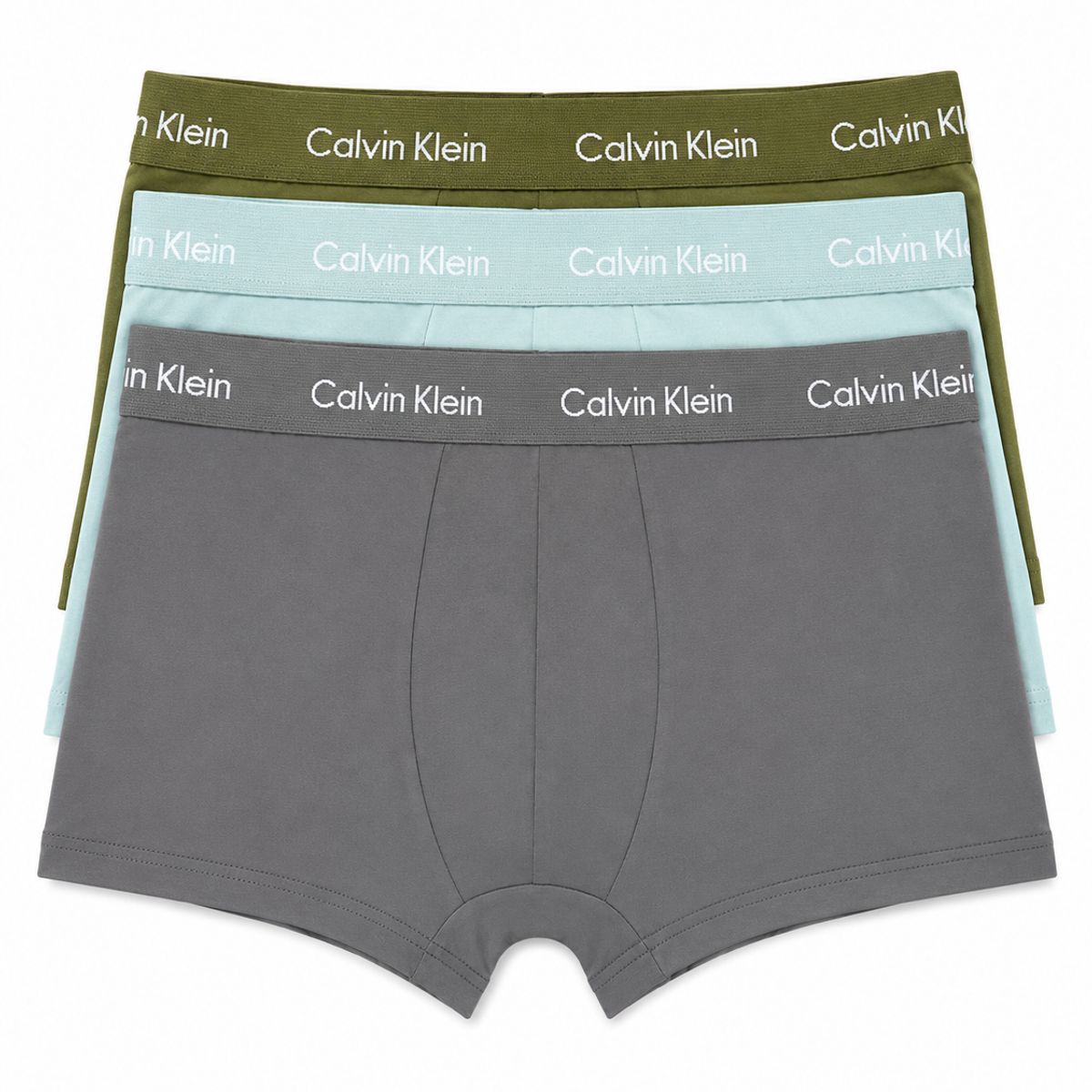 CALVIN KLEIN - Pack negro de 3 boxer trunk - cotton strech Calvin Klein