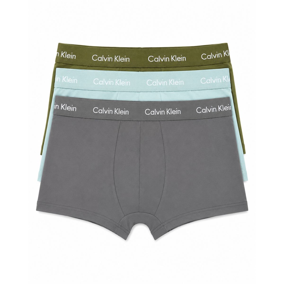CALVIN KLEIN - Pack negro de 3 boxer trunk - cotton strech Calvin Klein