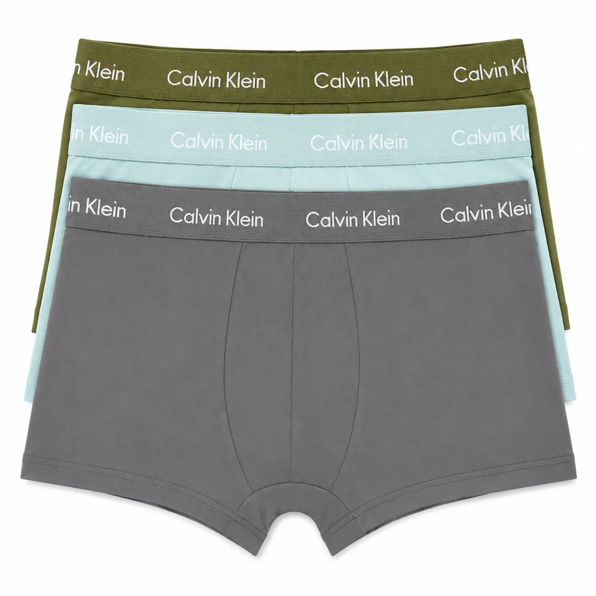 CALVIN KLEIN - Pack negro de 3 boxer trunk - cotton strech Calvin Klein