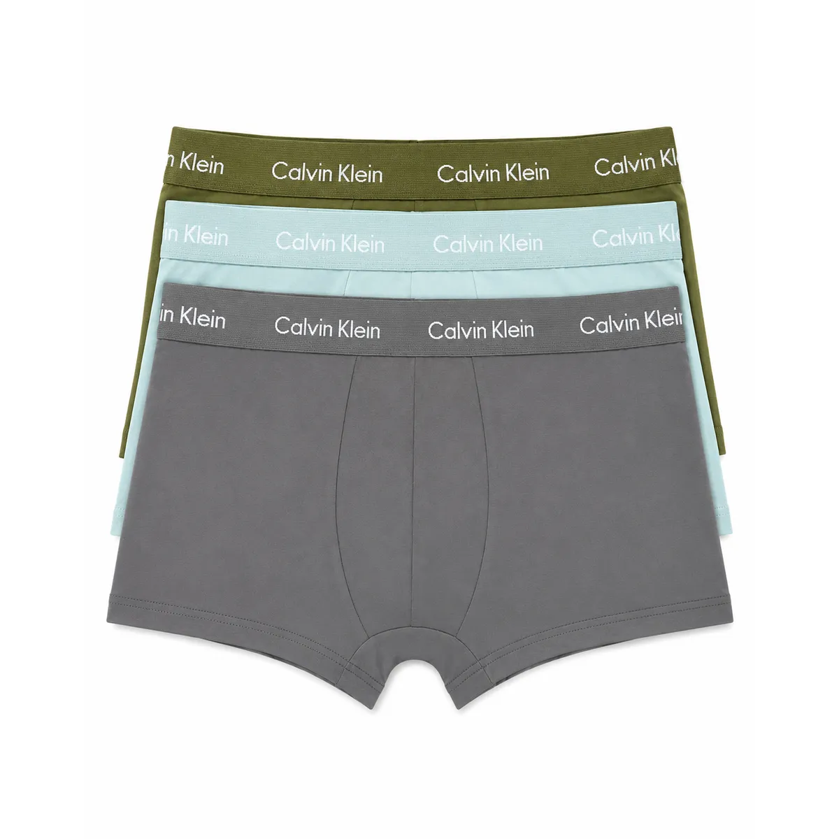 CALVIN KLEIN - Pack negro de 3 boxer trunk - cotton strech Calvin Klein