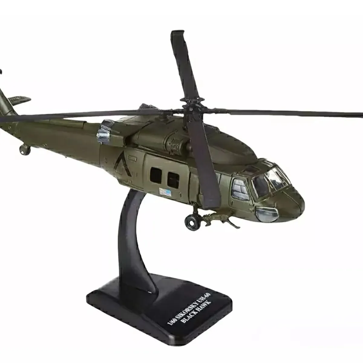 NEW RAIN - Helicoptero Sikorsky Uh 60 Black Hawk Escala 1/60 New Ray