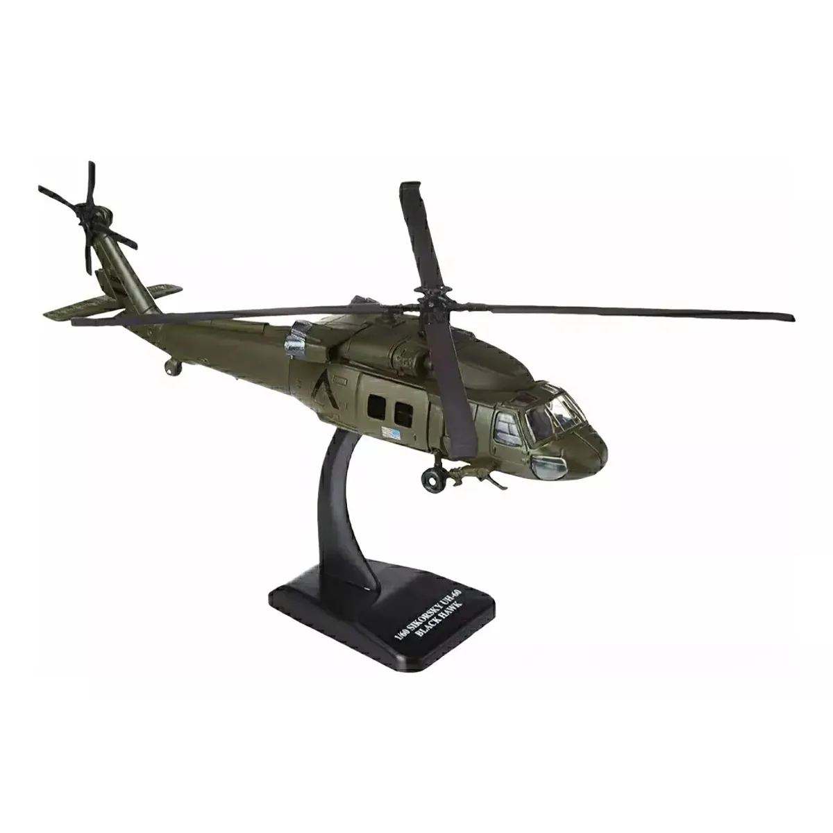 NEW RAIN - Helicoptero Sikorsky Uh 60 Black Hawk Escala 1/60 New Ray