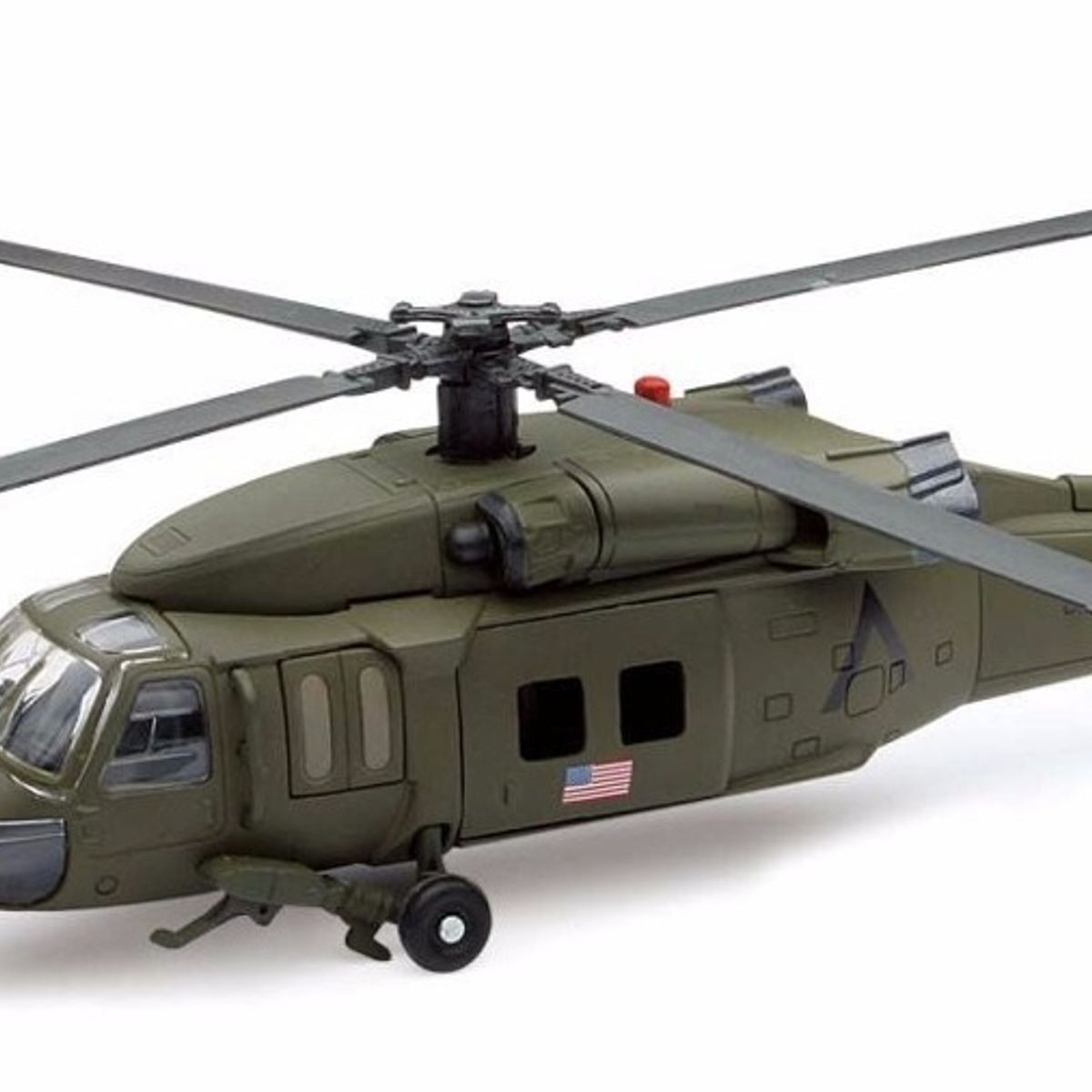 NEW RAIN - Helicoptero Sikorsky Uh 60 Black Hawk Escala 1/60 New Ray