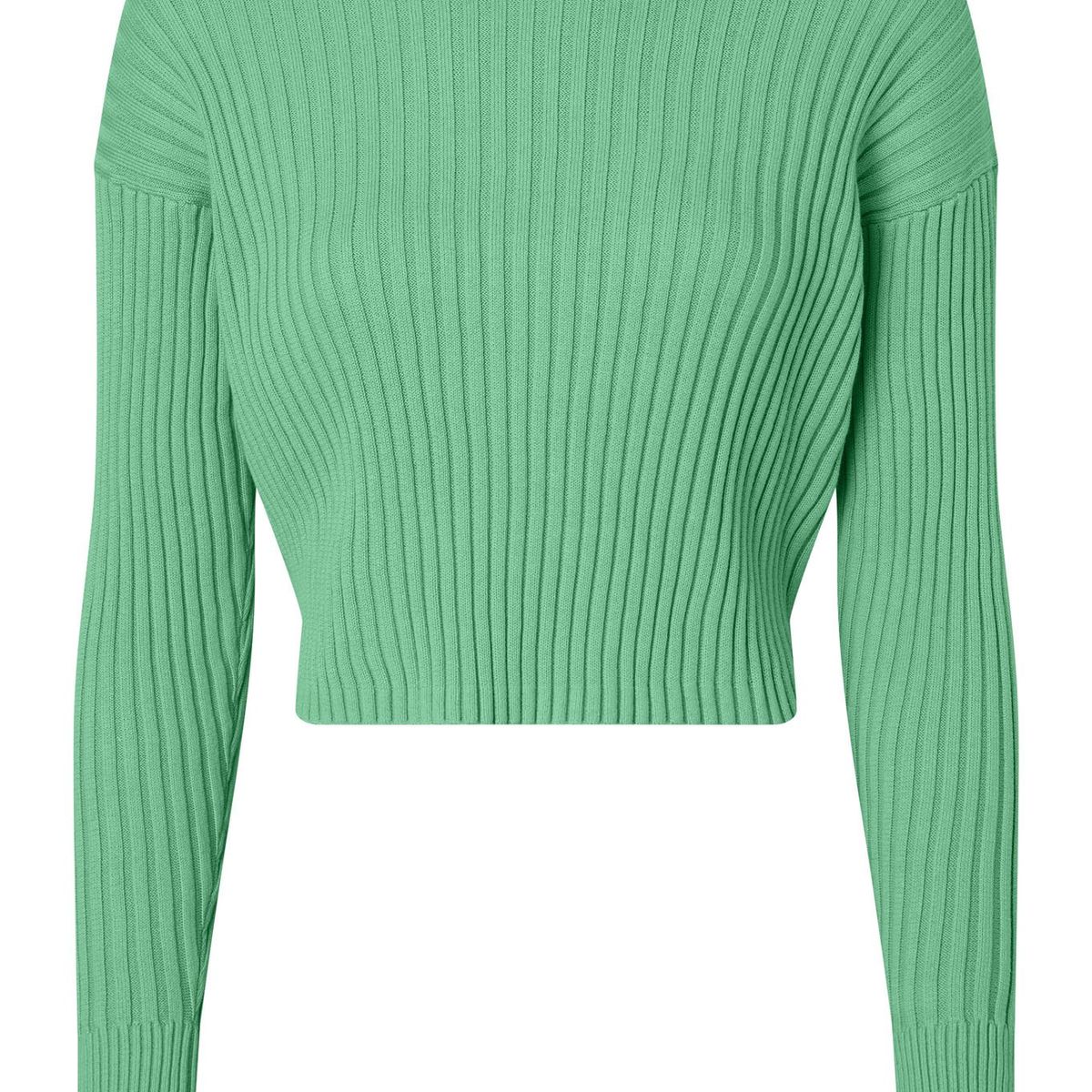 CALVIN KLEIN - Saco verde tejido con fruncidos laterales Calvin Klein