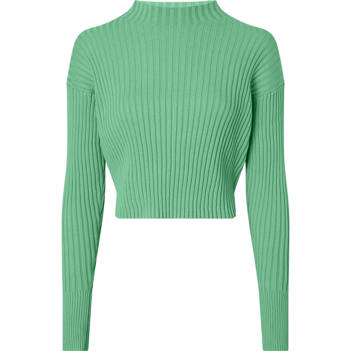 CALVIN KLEIN - Saco verde tejido con fruncidos laterales Calvin Klein