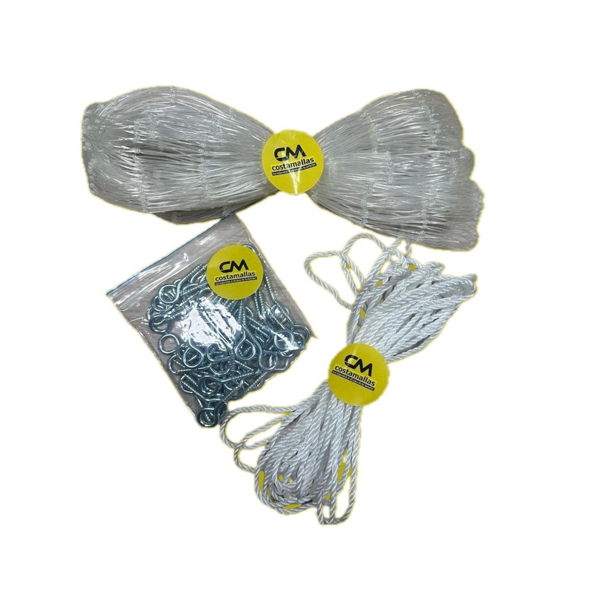 GENERICO - Kit Malla para Gatos - Proteccion ventana estandar 2 x 2 mts