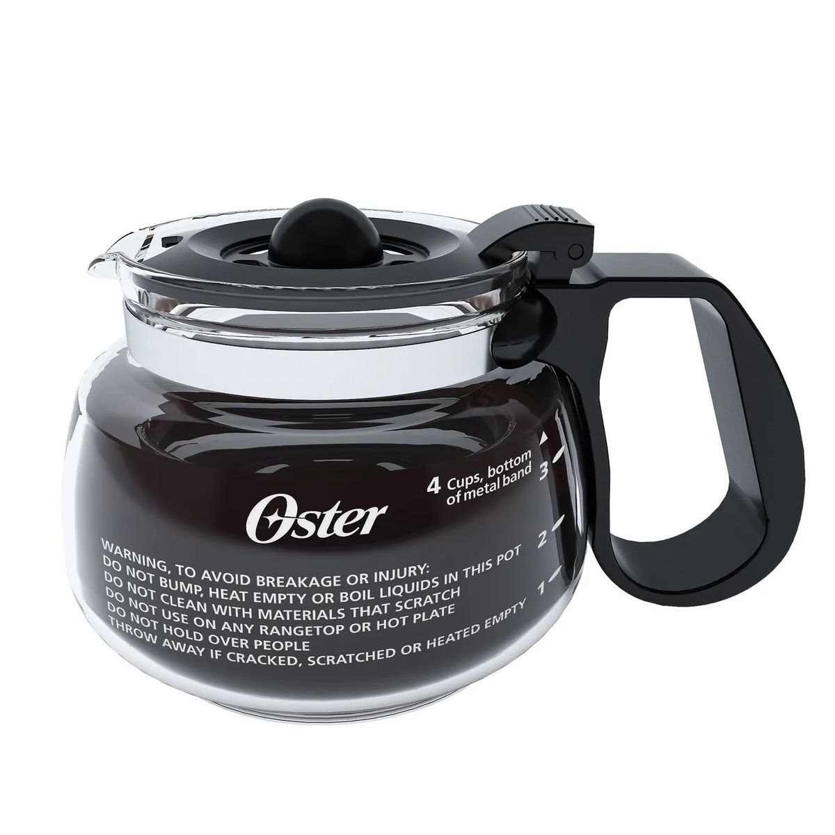 OSTER - Jarra De Repuesto 4 Tazas Para Cafeteras Oster