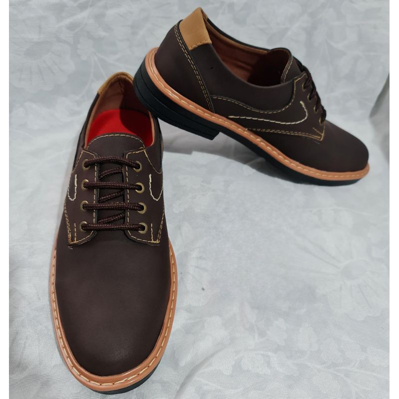 GENERICO - ZAPATOS CASUALES PARA HOMBRE CAFE