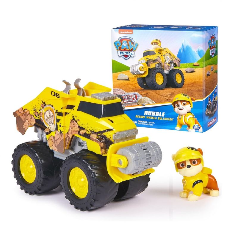 SPIN MASTER - Paw Patrol Patrulla Canina Rubble Rescue Wheels