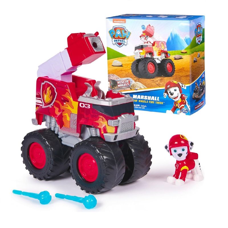 SPIN MASTER - Paw Patrol Patrulla Canina Marshall Rescue Wheels