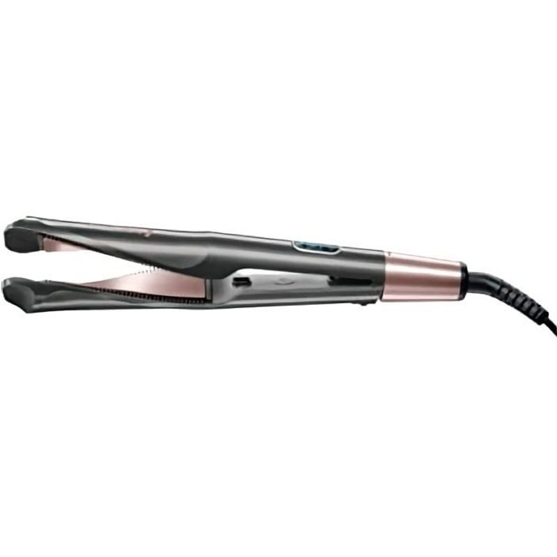 GENERICO - Plancha Cabello Profesional Rizado Encrespa Ondulado 2 En 1