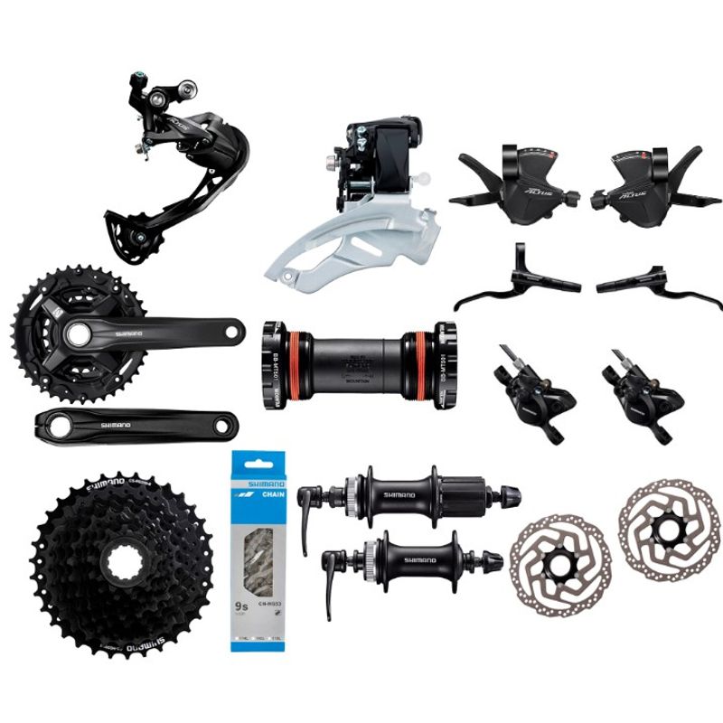 SHIMANO - Grupo Shimano ALTUS M2000 3X9 Vel 11-36T 40-30-22T
