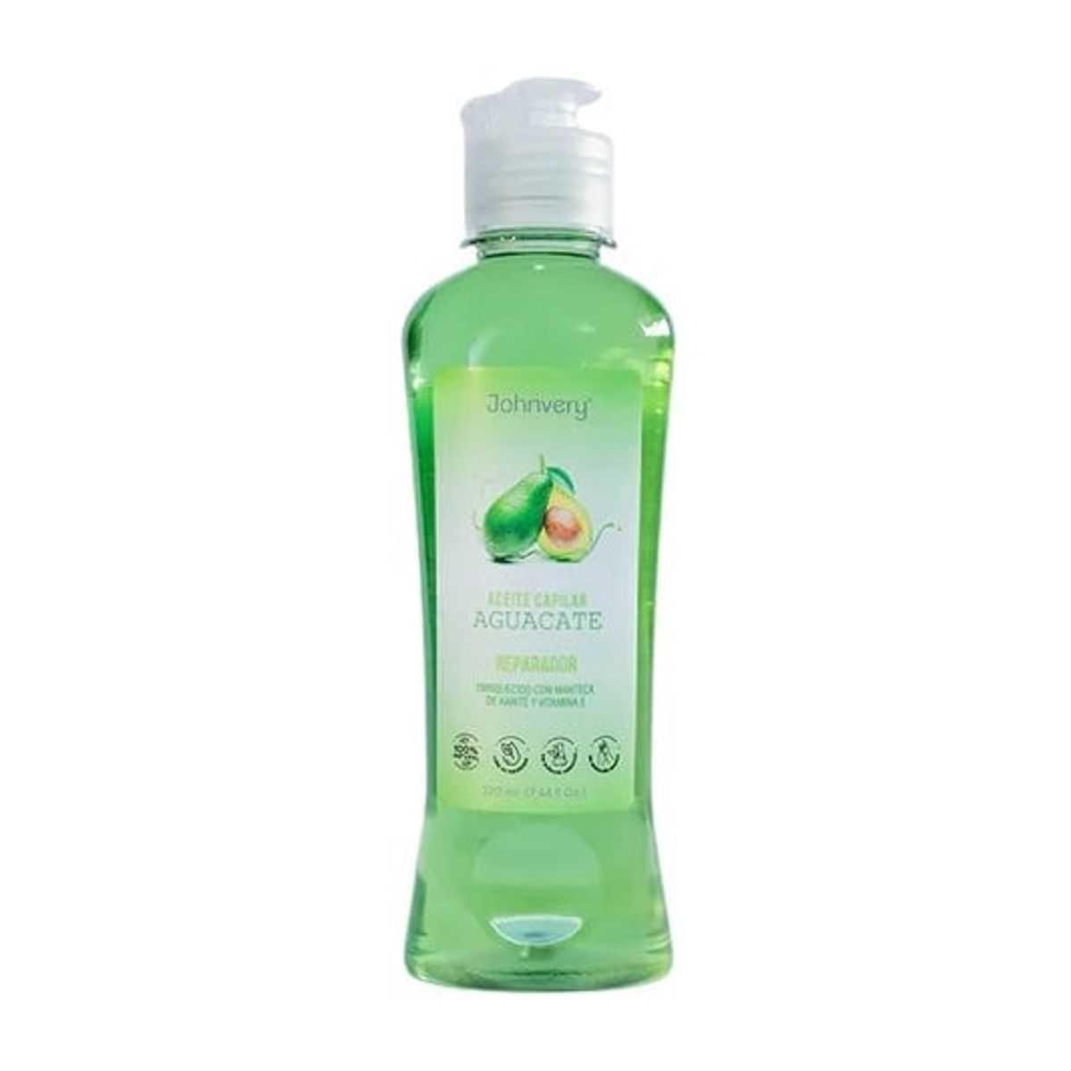 GENERICO - Aceite de Aguacate Reparador Capilar y Corporal - 220 ml Johnvery