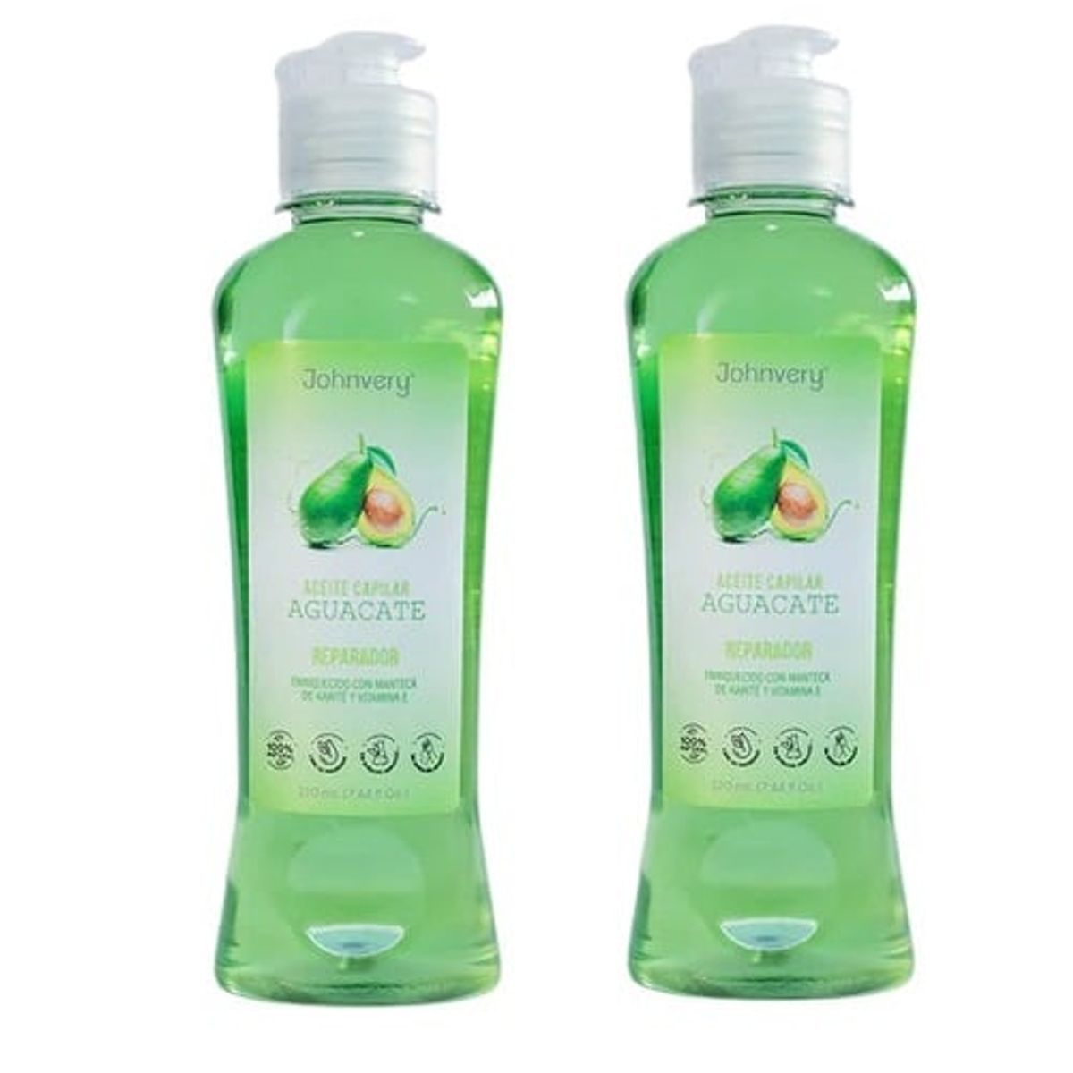GENERICO - Aceite de Aguacate Reparador Capilar y Corporal - 220 ml Johnvery