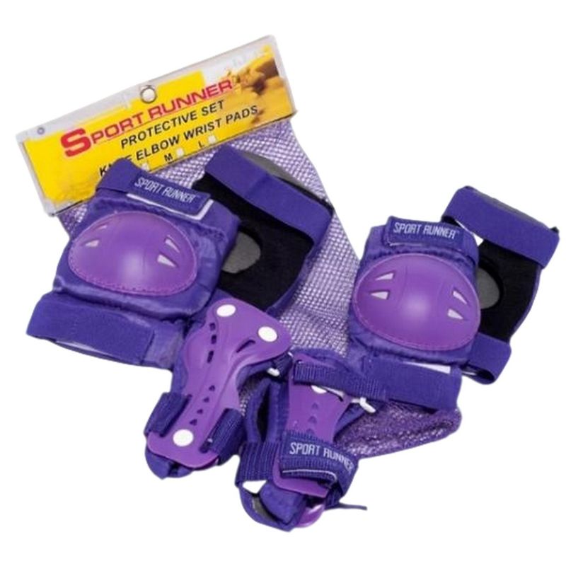 SPORT RUNNER - Kit Proteccion Patinaje Coderas Rodilleras Y Antifracturant