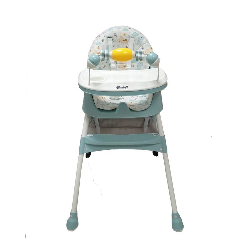 EBABY - Silla Comedor De Bebe 2 En 1 Reclinable Plegable Mecedora