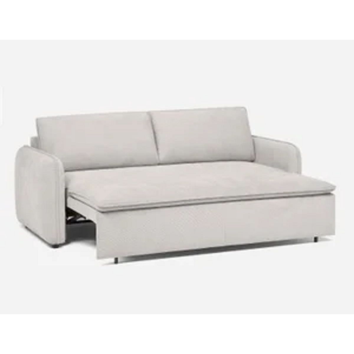 SOFA MARKET - Sofa Cama Cajon Max 2 Puestos Tela Crudo