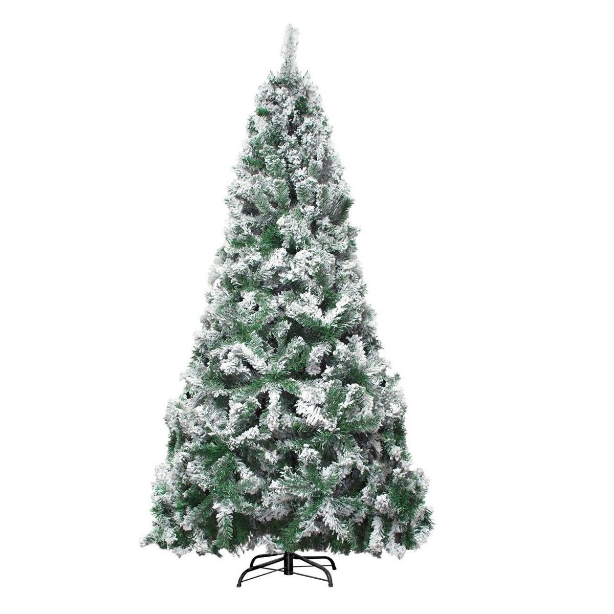 JARDIMEX - JARDINMEX - Arbol De Navidad Artificial Plegable 190 cm Color Verde Nevado