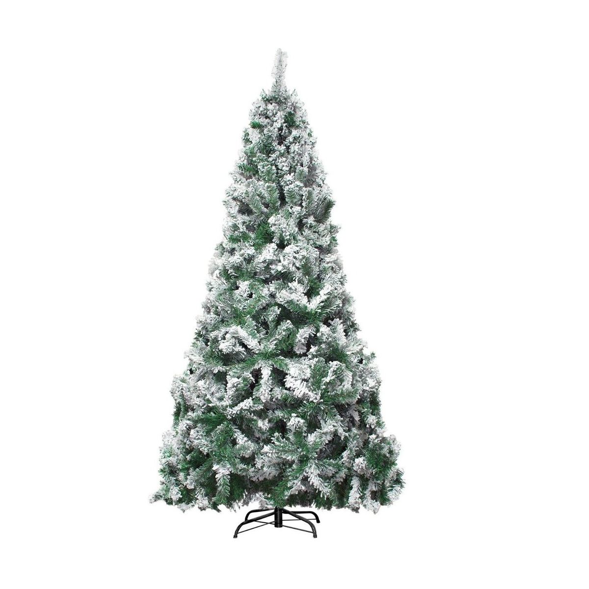 JARDIMEX - JARDINMEX - Arbol De Navidad Artificial Plegable 190 cm Color Verde Nevado