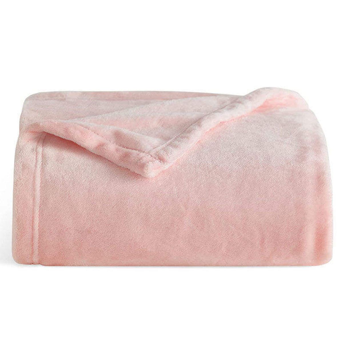 GENERICO - Cobija Manta Cama Doble 190x220 cm rosado