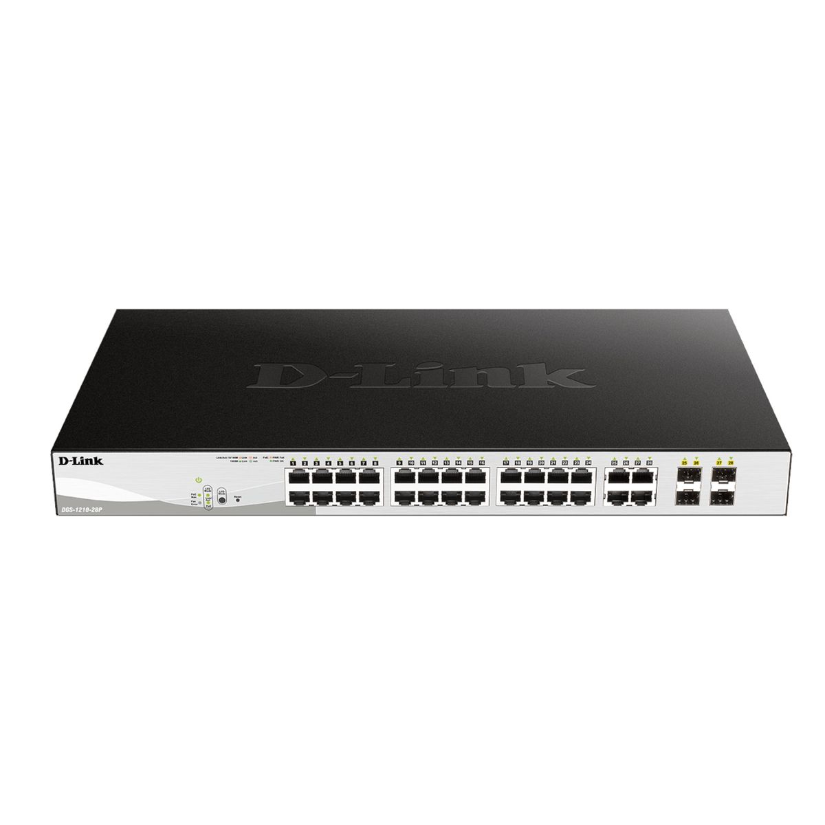D LINK - Switch DLINK DGS-1210-28 24 puertos + 4 SFP GigaEthernet