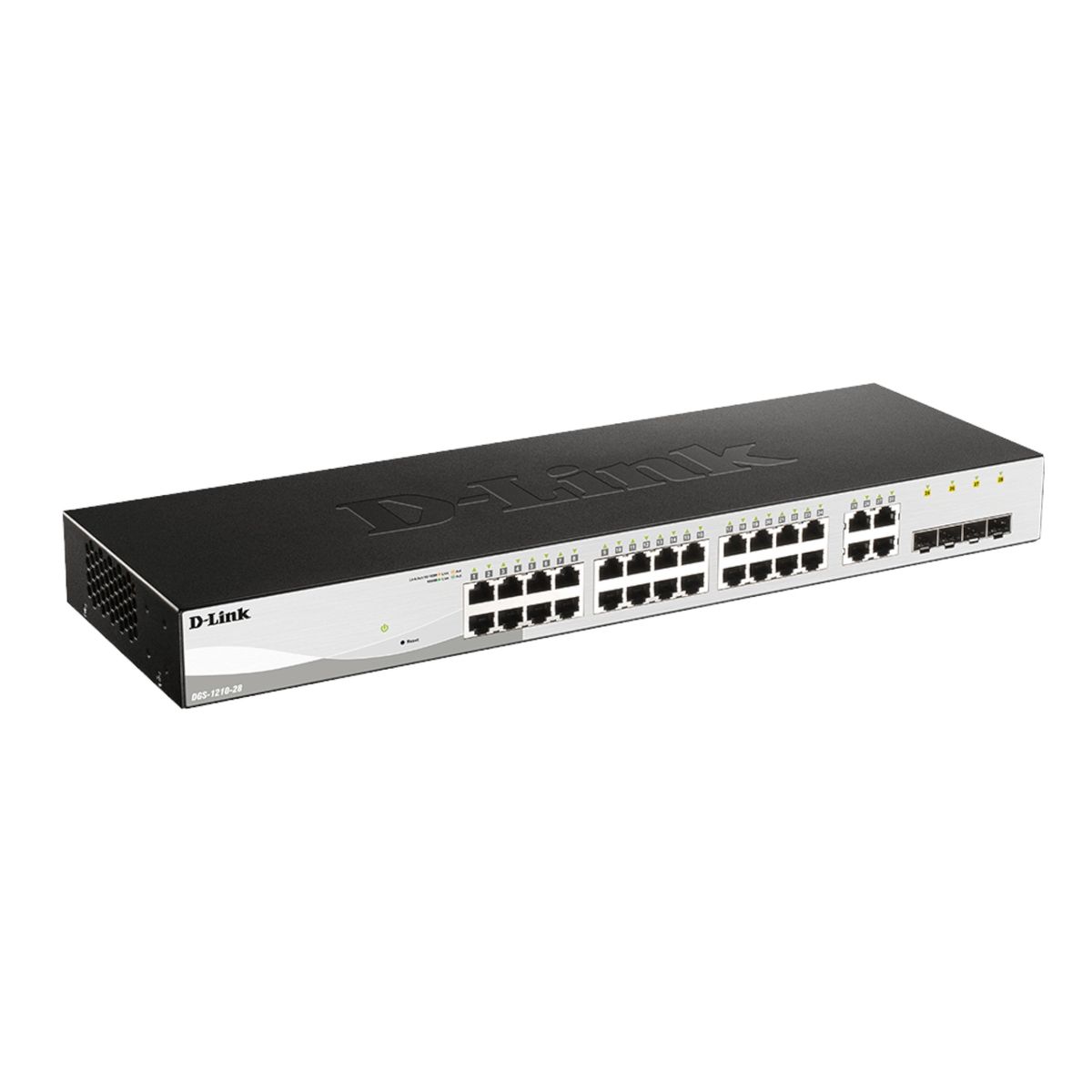 D LINK - Switch DLINK DGS-1210-28 24 puertos + 4 SFP GigaEthernet