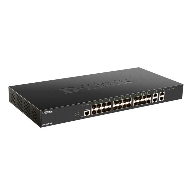 D LINK - Switch Administrable DXS-1210-28S 24 Puertos 10 Gigabit SFP+