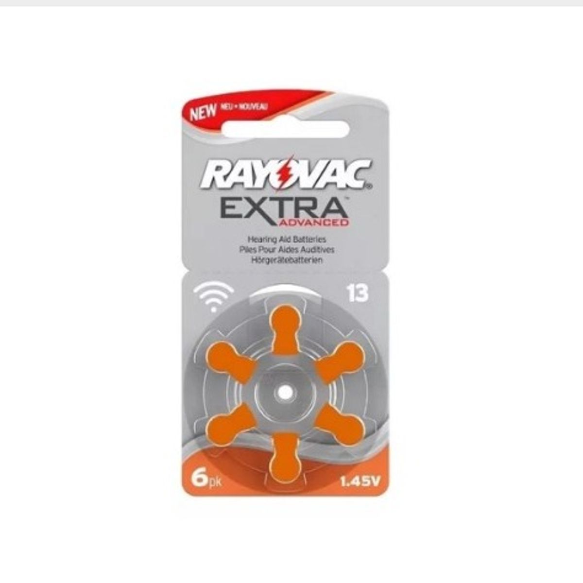 RAYOVAC - Batería Pila Rayovac Pr48 Tipo 13 1.45 V Original Pack X 6
