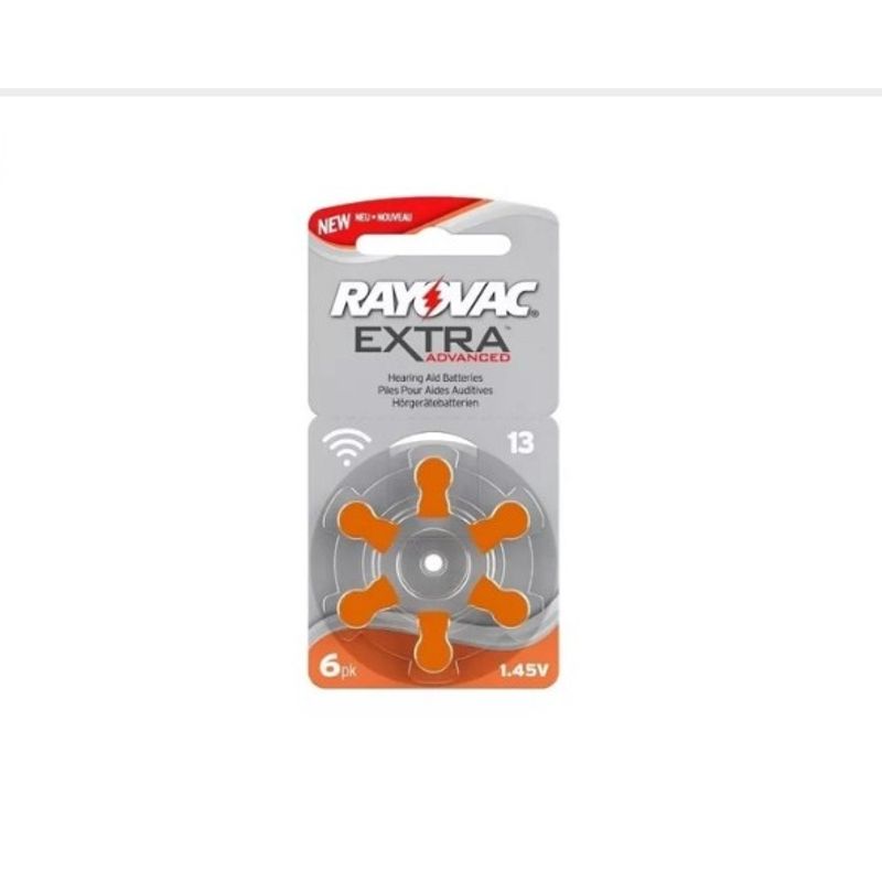 RAYOVAC - Batería Pila Rayovac Pr48 Tipo 13 1.45 V Original Pack X 6