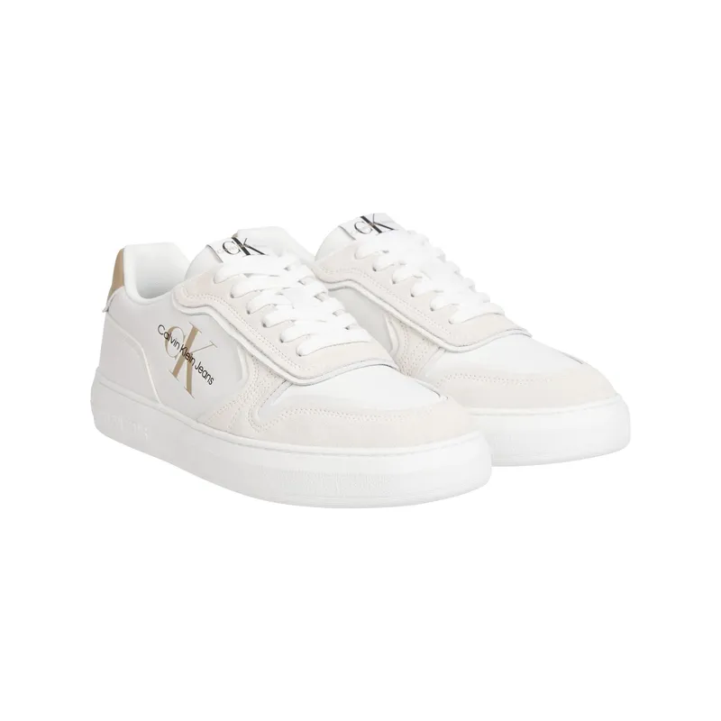 CALVIN KLEIN - Tenis multicolor informales con detalles de gamuza Calvin Klein