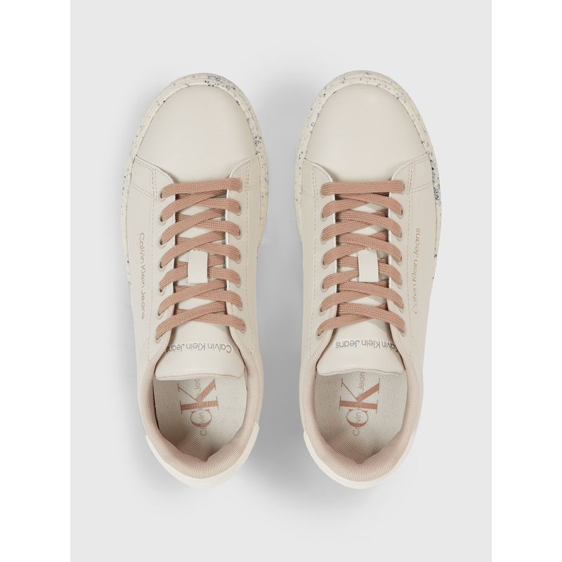 CALVIN KLEIN - Tenis multicolor de cuero sintético Calvin Klein