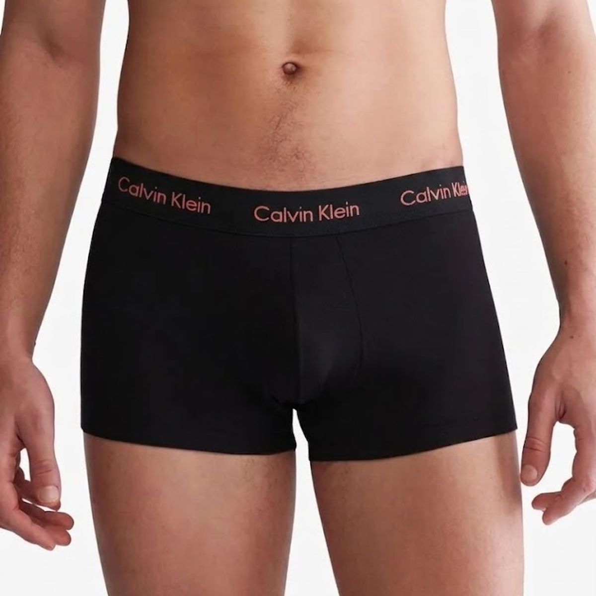 CALVIN KLEIN - Pack Negro De 3 Boxer Low Rise Trunk - Cotton Stretch Calvin Klein