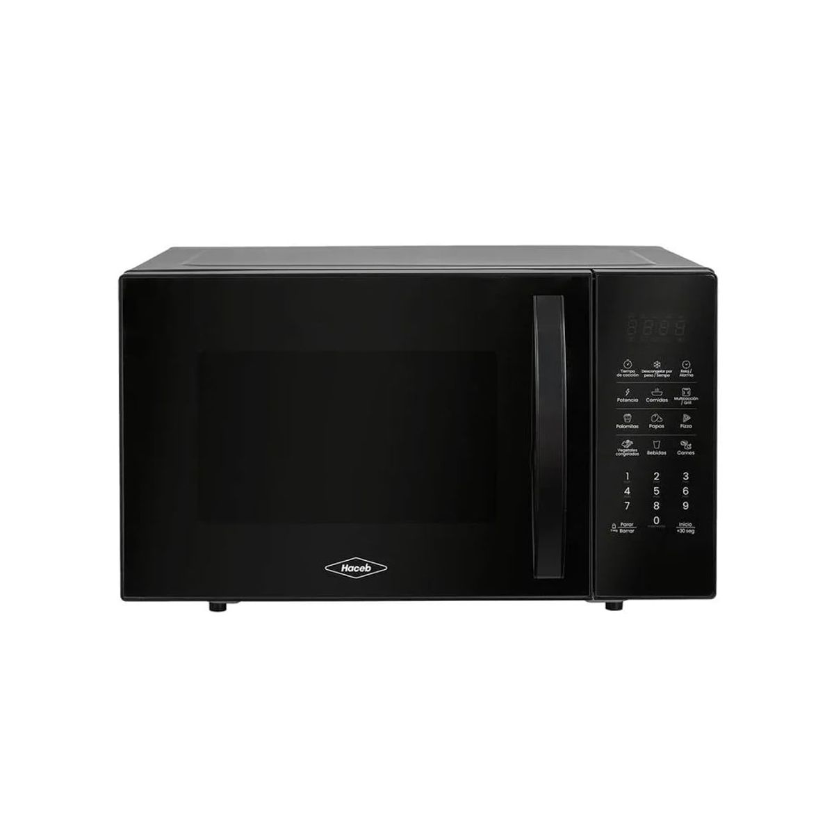 HACEB - Horno Microondas Haceb 0,9 Grill Negro
