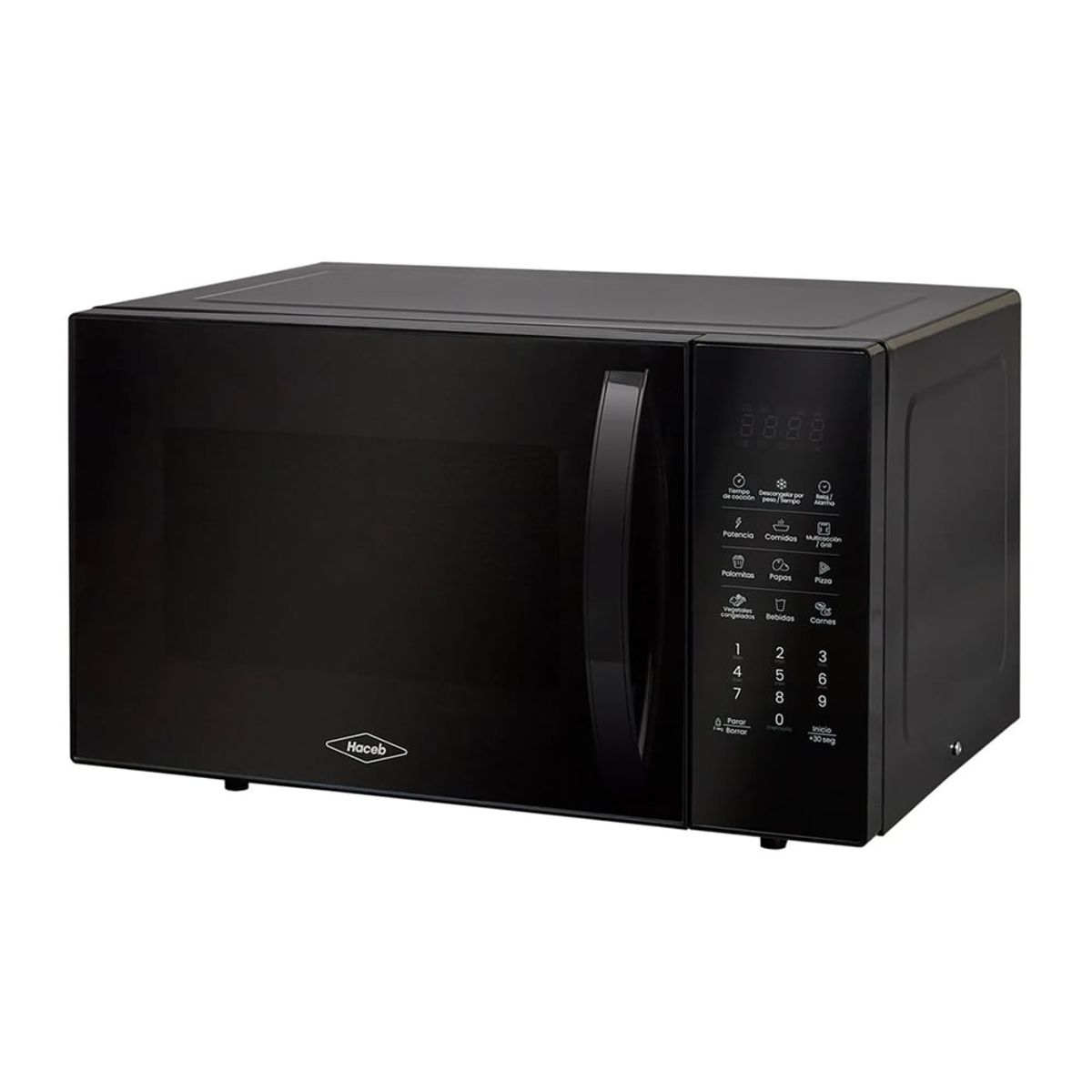 HACEB - Horno Microondas Haceb 0,9 Grill Negro