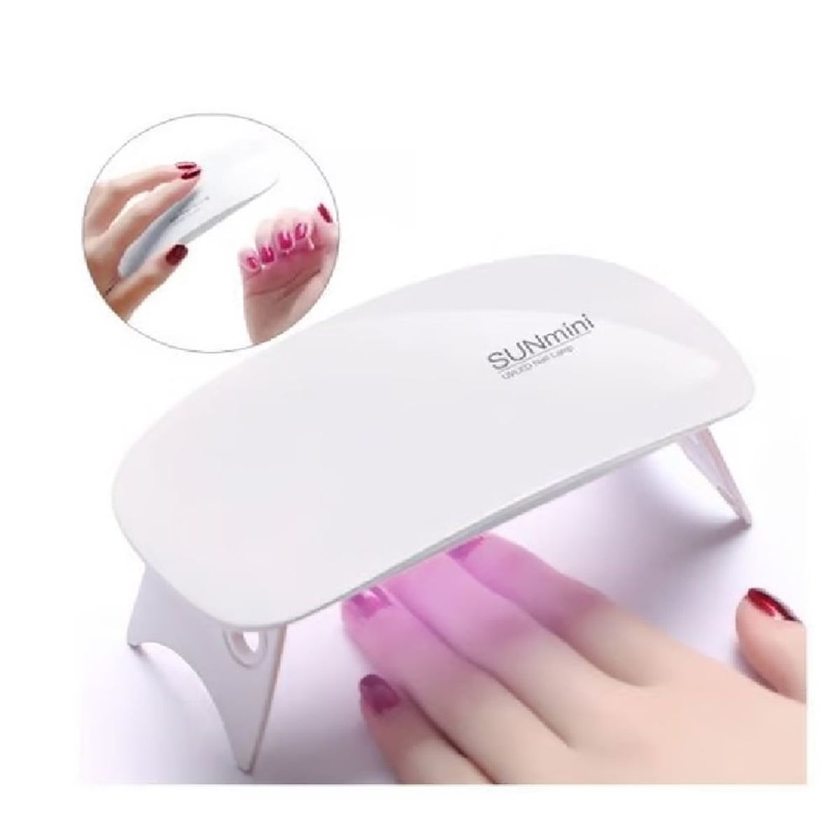 GENERICO - Lampara De Uñas Sun Mini 6w Usb Portatil