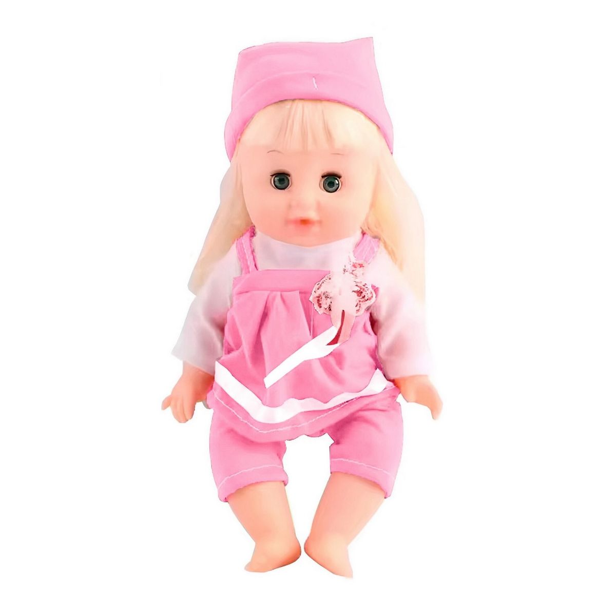 GENERICO - Muñeco Bebe Vestido Rosa Pañal Vacinilla Juguete Niñas