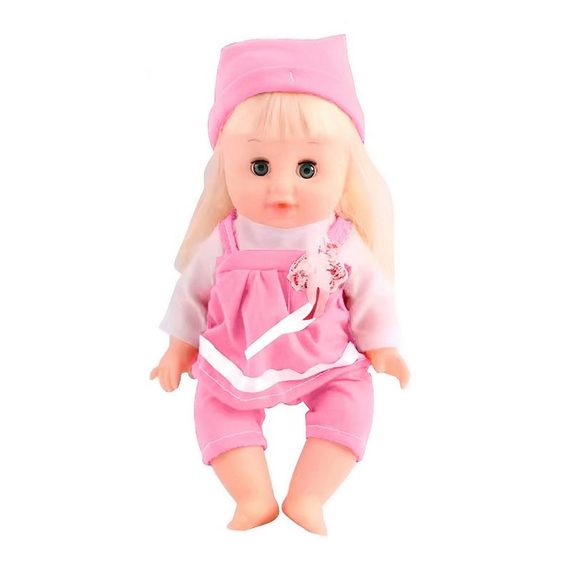 GENERICO - Muñeco Bebe Vestido Rosa Pañal Vacinilla Juguete Niñas