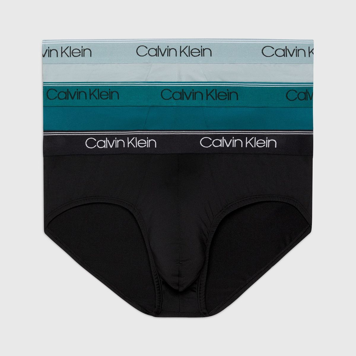 CALVIN KLEIN - Pack De 3 Hip Brief - Stretch Microfibra Calvin Klein