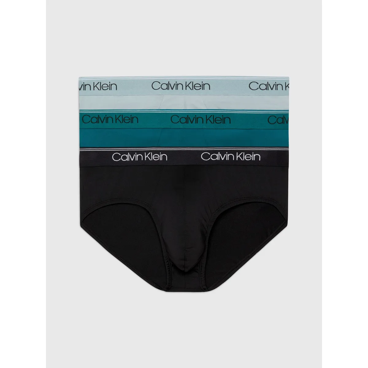 CALVIN KLEIN - Pack De 3 Hip Brief - Stretch Microfibra Calvin Klein