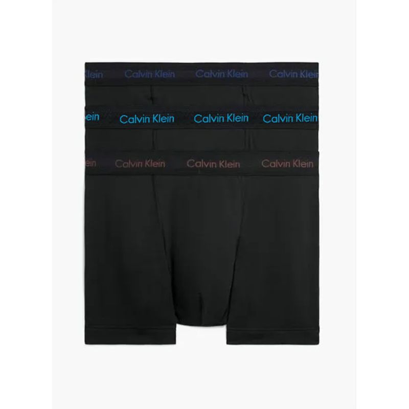 CALVIN KLEIN - Pack negro de 3 boxer brief - cotton stretch Calvin Klein