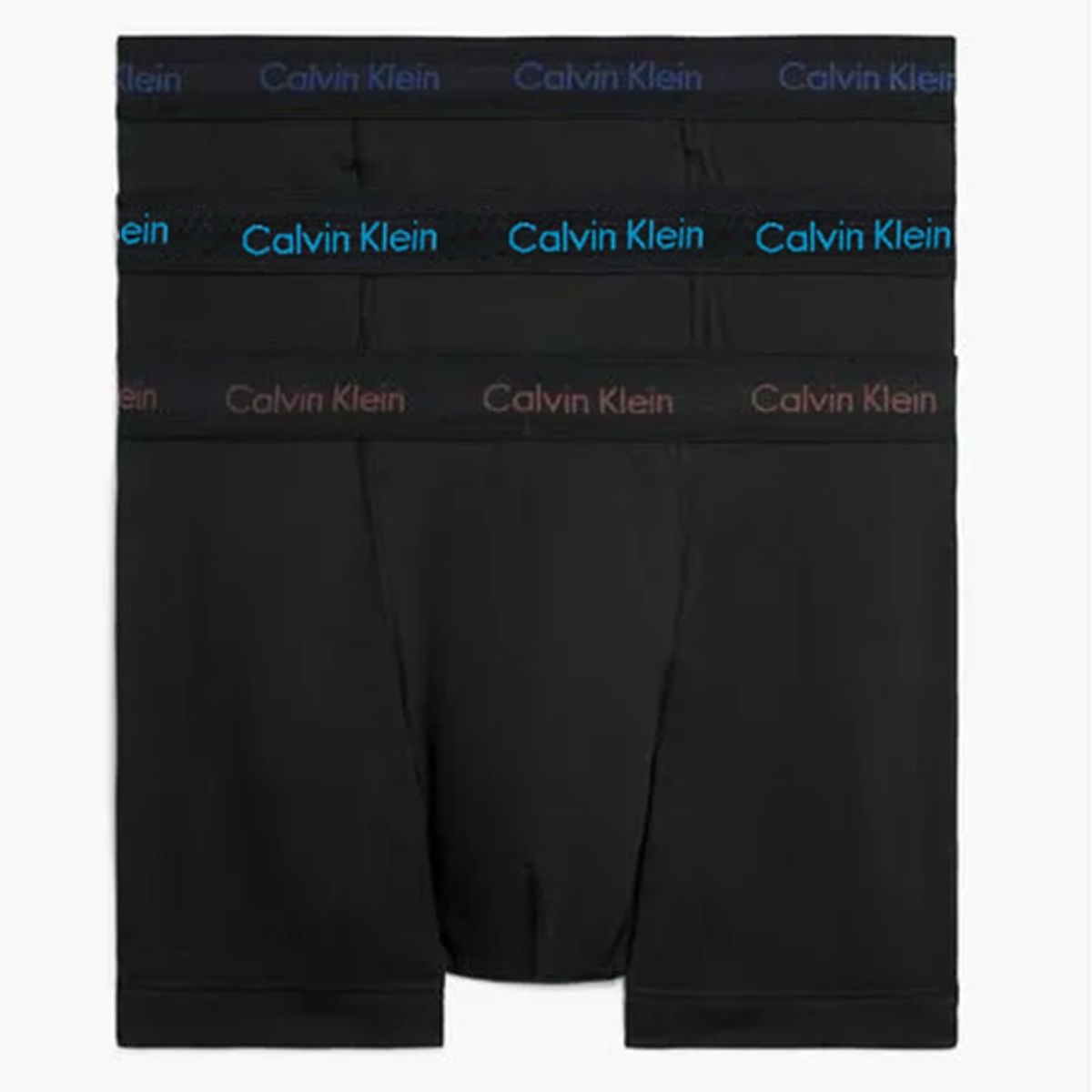 CALVIN KLEIN - Pack negro de 3 boxer brief - cotton stretch Calvin Klein