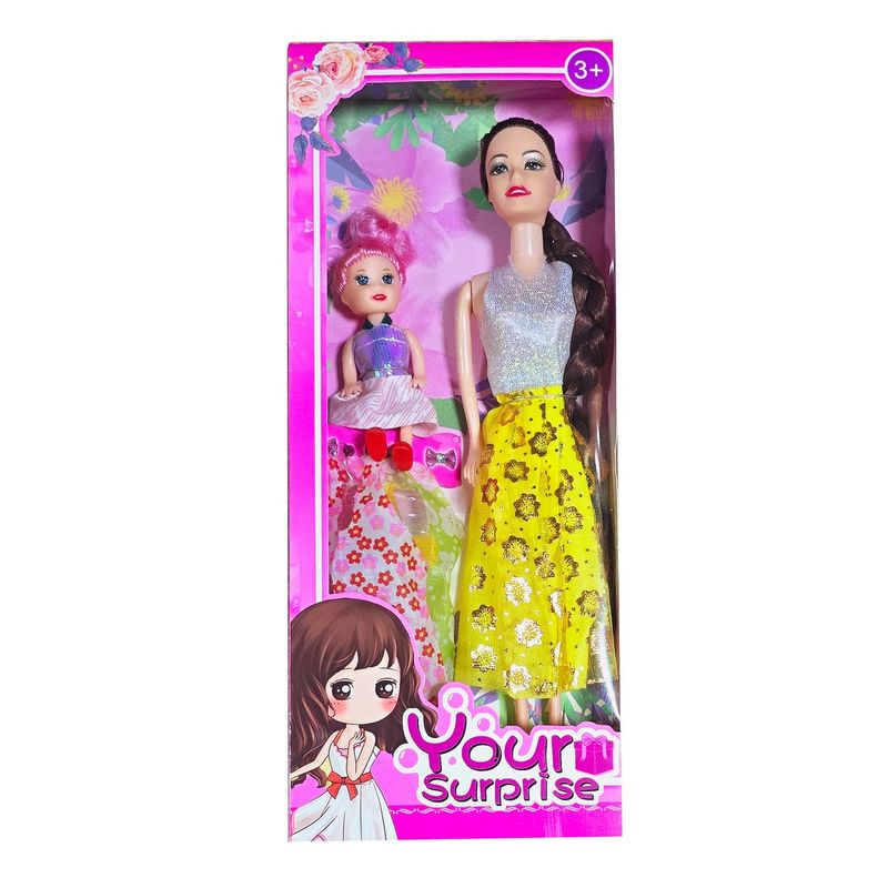GENERICO - Muñeca Vestidos Mini Muñeca Juguete Niñas Interactivo